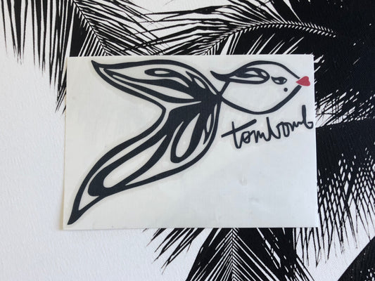FIGHTING FISH DECAL